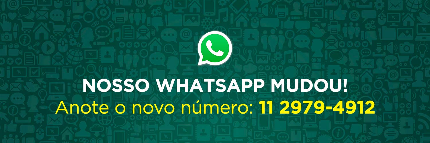Anote nosso novo Whatsapp!